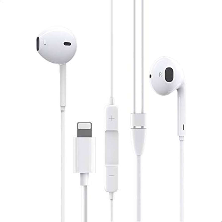 Headphones with discount mic lightning connector